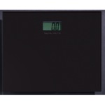 Gedy RA90-14 Square Black Electronic Bathroom Scale